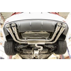 CTS TURBO AUDI 8V S3 3″ TURBO BACK EXHAUST HIGH-FLOW CAT - Image 4
