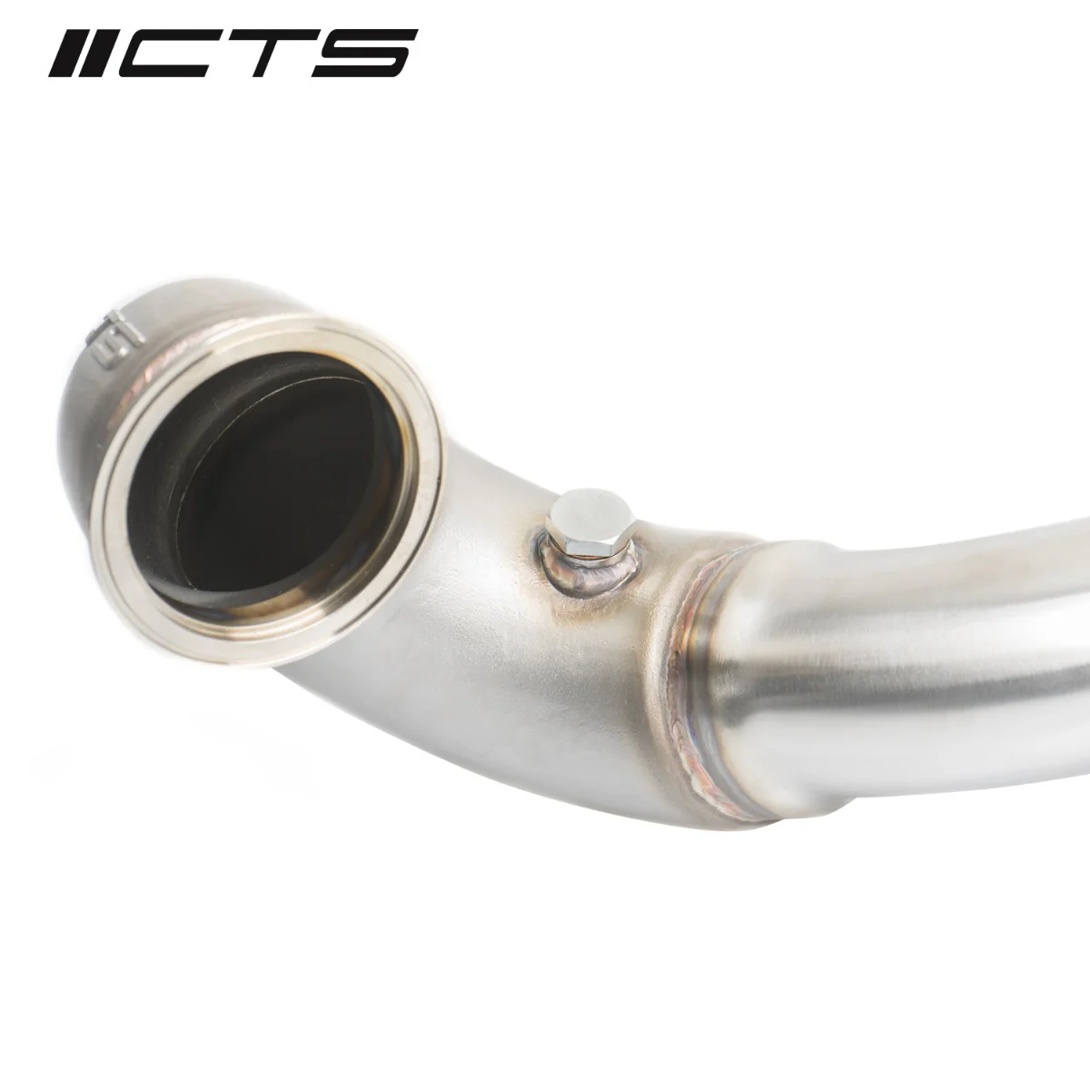 CTS TURBO MQB AWD EXHAUST DOWNPIPE (MK7-MK7.5 GOLF AWD, GOLF R, A3-S3-TT-TT-S QUATTRO) - Image 3